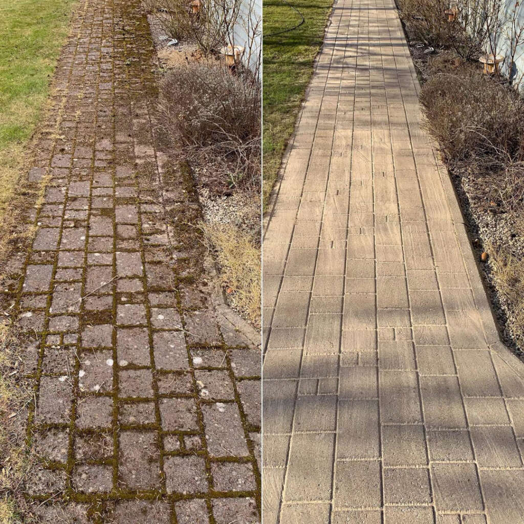 Säravad tänavakivid peale korralikku puhastust