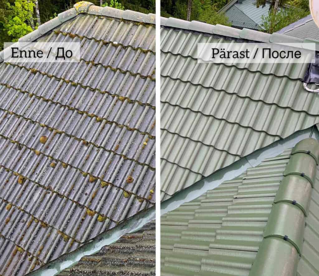 Harjumaal, Tabasalus tehtud katusepesu